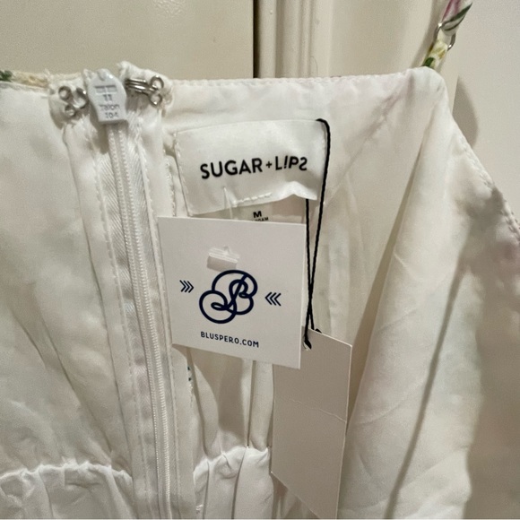 Floral Eyelet Dress NWT - Picture 3 of 3